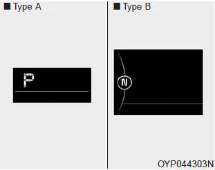 Kia Carnival: Transaxle Shift Indicator. This indicator displays which automatic transaxle shift lever is selected.