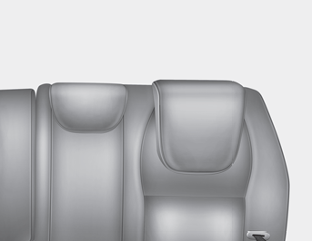 Kia Carnival: Headrest (for rear seat). 3rd row