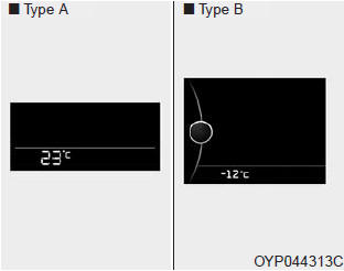 Kia Carnival: Gauges. This gauge indicates the current outside air temperatures by 1C (1F).