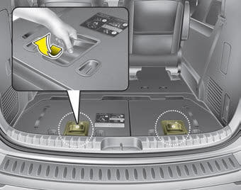 Kia Carnival: Rear seat adjustment. To use the rear seat :